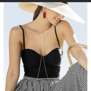 Kendra Scott Joslyn Body Chain In Gold